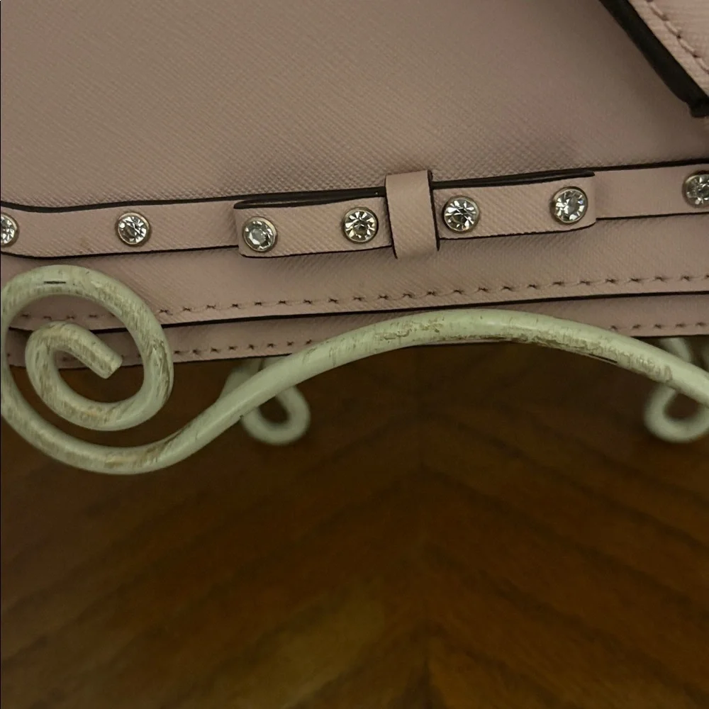 Kate Spade Large Carsen Laurel Way Jeweled Crossbody (EUC)